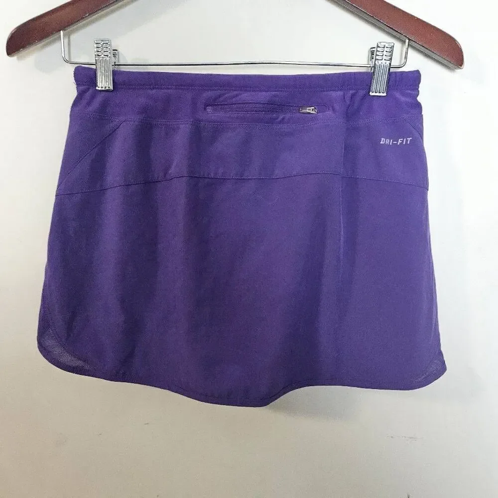 NIKE Women's DRI-FIT Running Tennis/Golf Skort-Purple 364046-520 Small - Picture 2 of 5